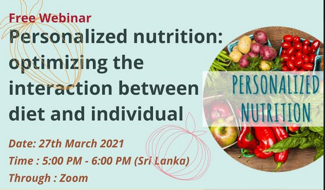 Personalized Nutrition: Optimizing the Interaction between Diet and Individual