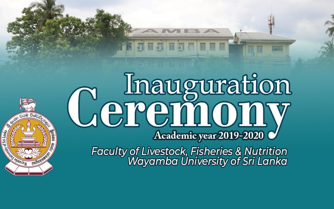 Inauguration Ceremony 2020
