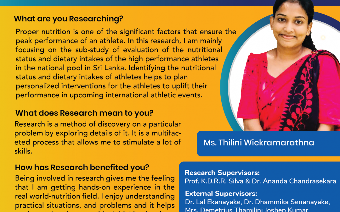 Nutritional Status & Dietary Intakes of High Performance Athletes in the National Pool in Sri Lanka