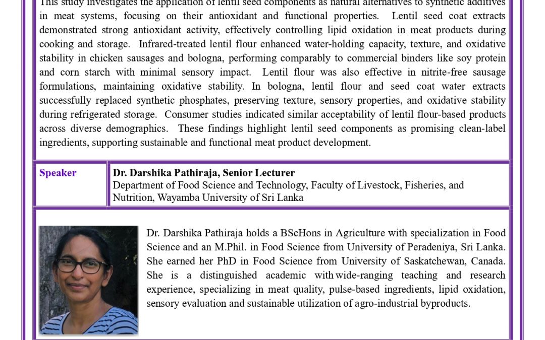 Faculty Talk: Insightful Seminar Series – 02nd July 2025