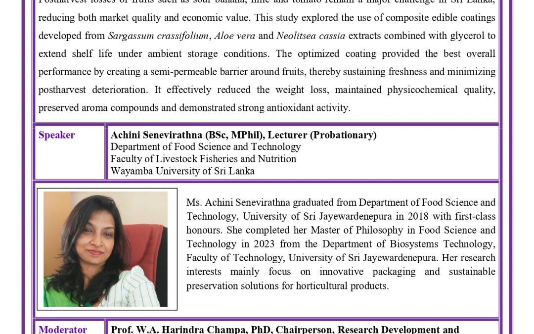 Faculty Talk: Insightful Seminar Series